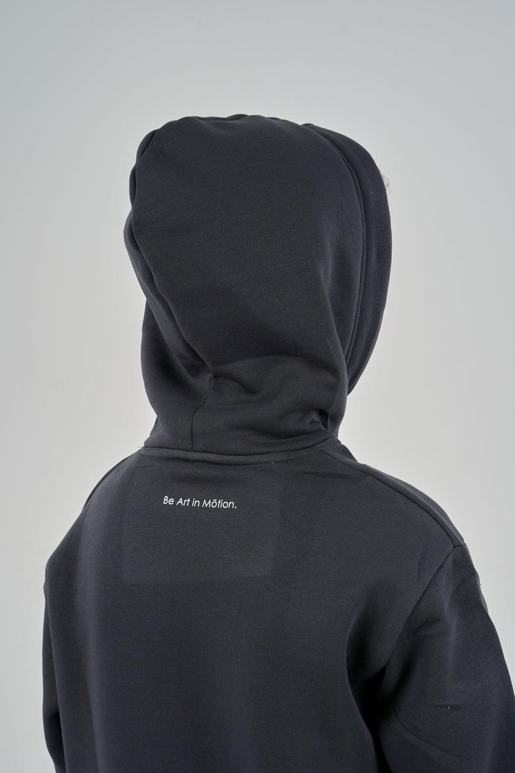 Grey KŌN Basic Sweatshirt | Organic Cotton Double-Layered Essential