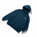 Navy KŌN Basic Sweatshirt | Organic Cotton Double-Layered Essential