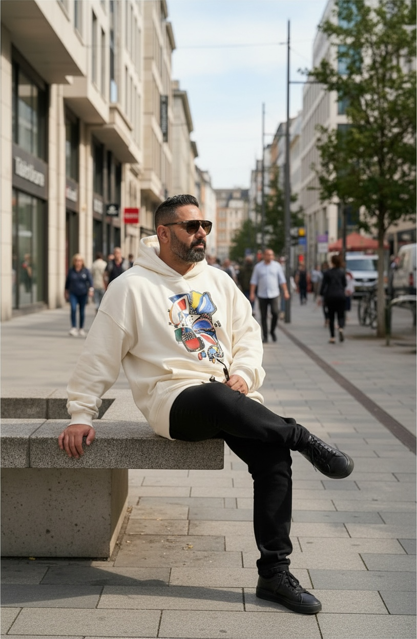 KŌN Abstract Art Hoodie – Be Art in Motion