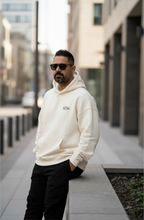 White KŌN Sweatshirt - Organic Cotton Double-Layered Essential