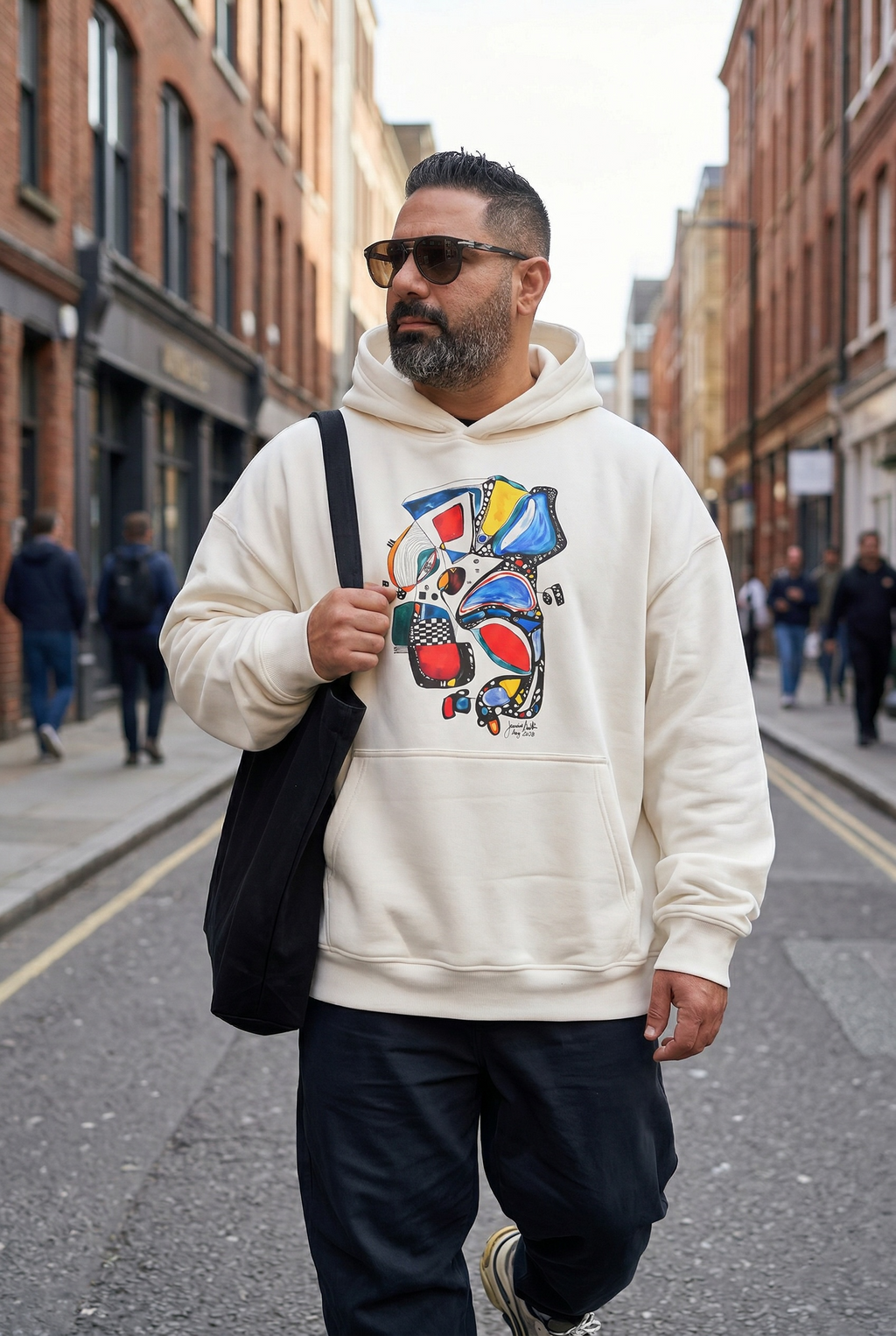 KŌN Abstract Art Hoodie – Be Art in Motion