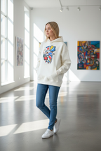 KŌN Abstract Art Hoodie – Be Art in Motion
