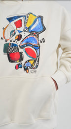 KŌN Abstract Art Hoodie – Be Art in Motion