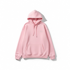 Pink KŌN Basic Sweatshirt | Organic Cotton Double-Layered Essential