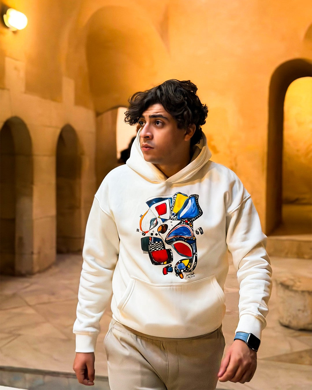 KŌN Abstract Art Hoodie – Be Art in Motion